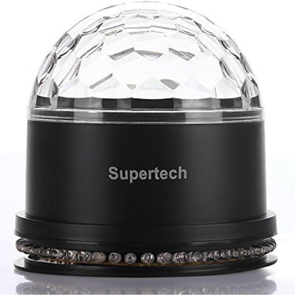 Supertech Black Crystal Dome Light